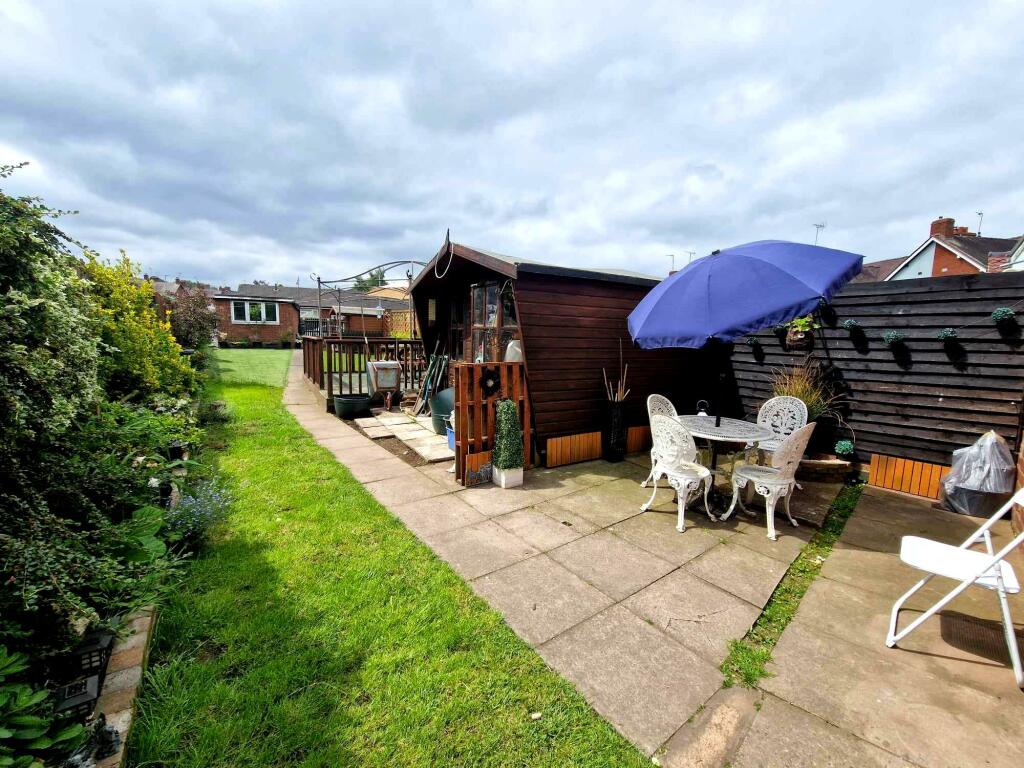 Rear garden