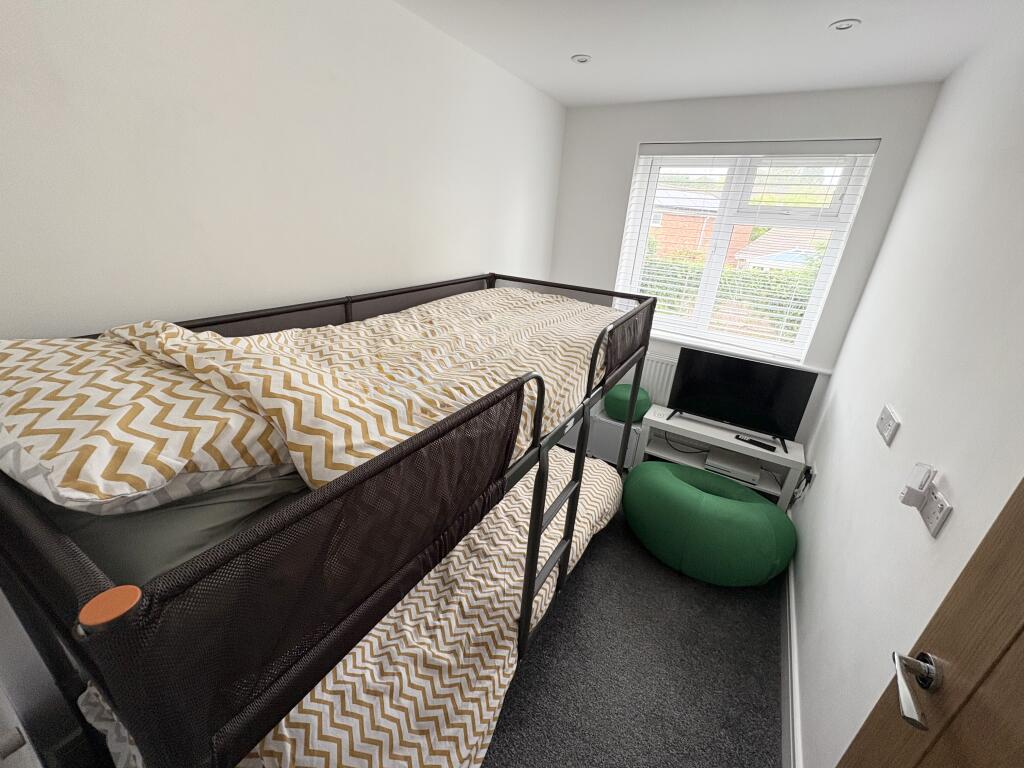 Single Bedroom Rear Elevation