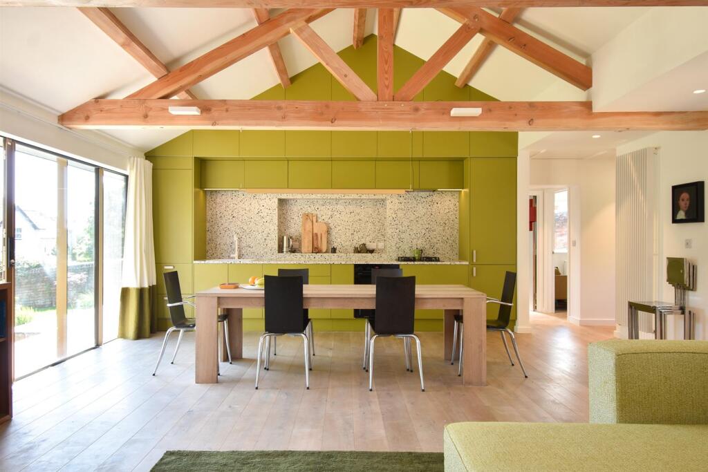 Open plan living space