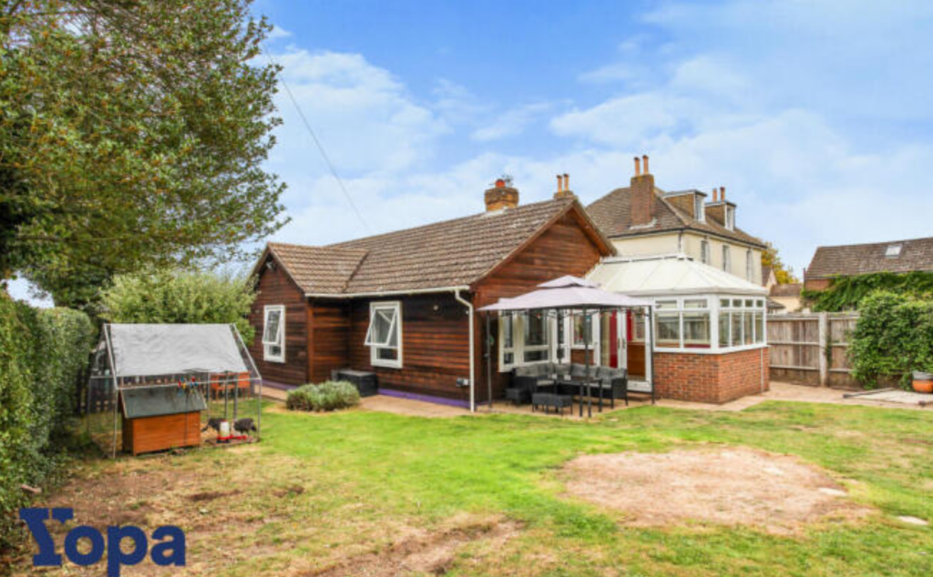 View Of The Back Of The Property