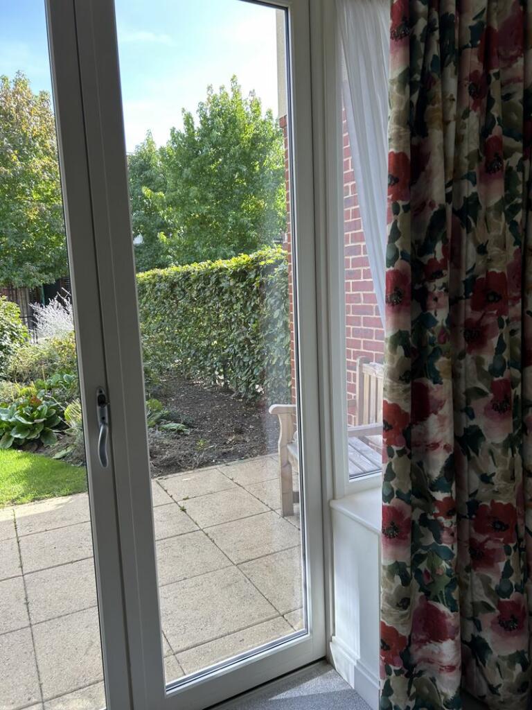 View from patio door