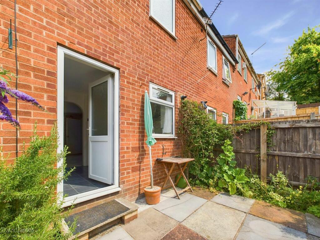 Rear Patio