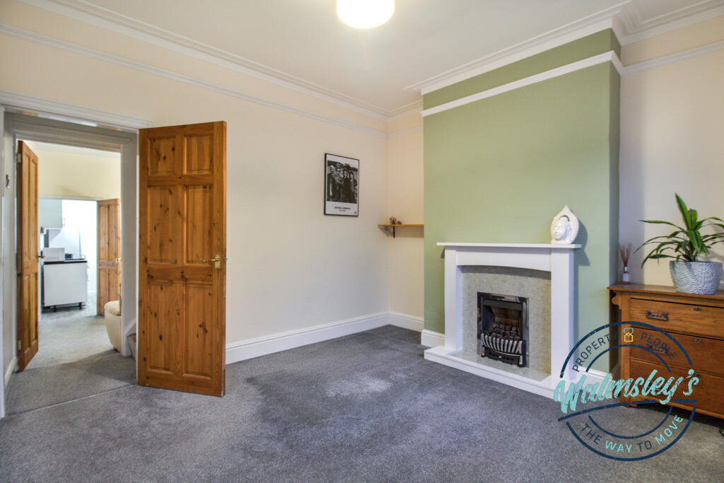 Front sitting room towards rear reception room