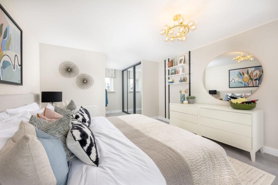 Plot 2 - 3 Bedroom Home Audley Green - Principal Bedroom