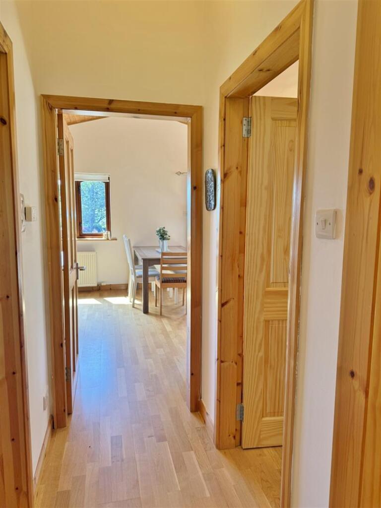 Hallway to open plan living