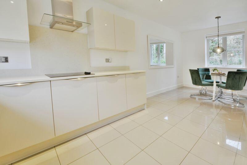 Kitchen towards dining area