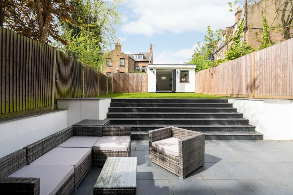 Private rear garden