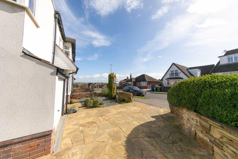 Driveway &amp; front garden