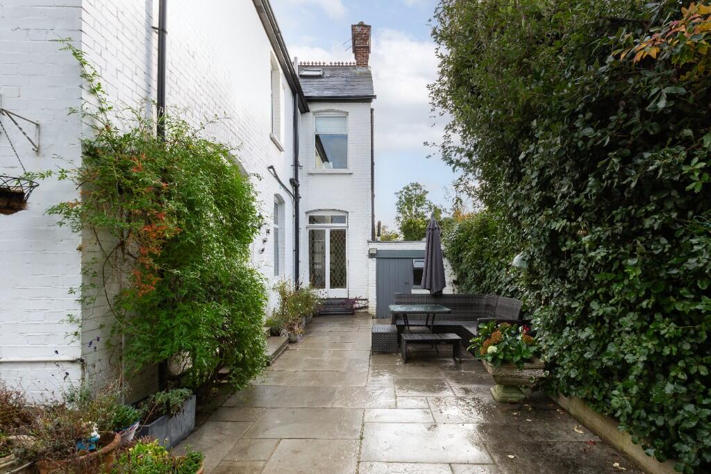 Rear patio