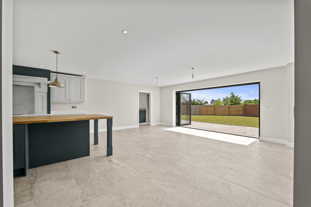 Open plan living kitchen
