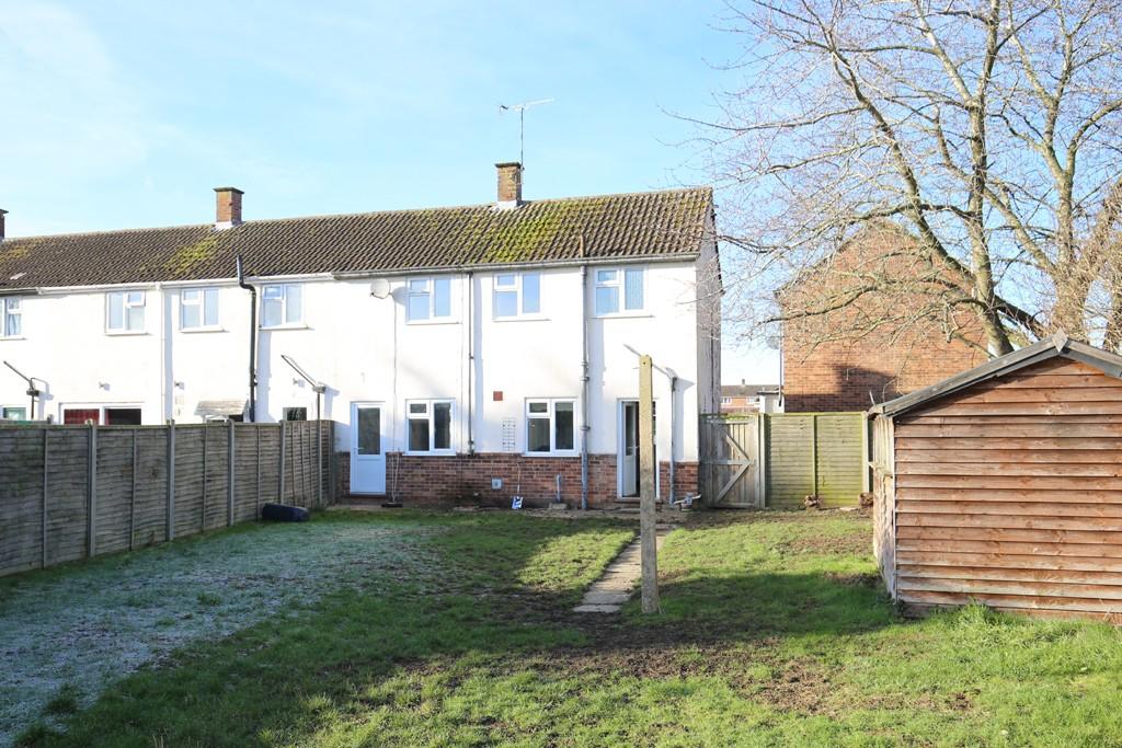 Rear of property