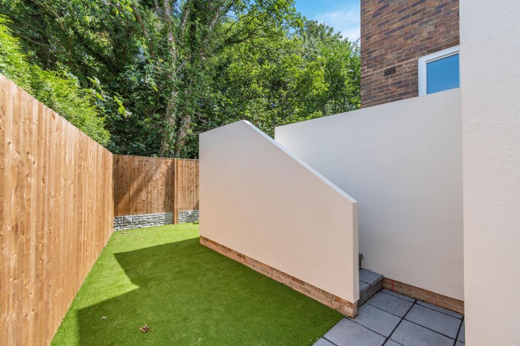 Rear garden