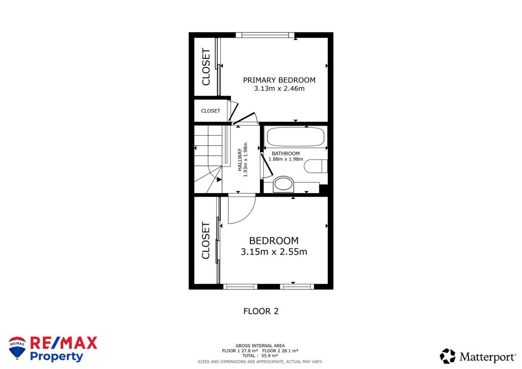 Upper Level Floorplan