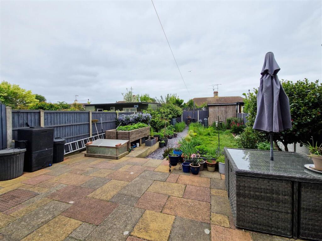 Rear garden