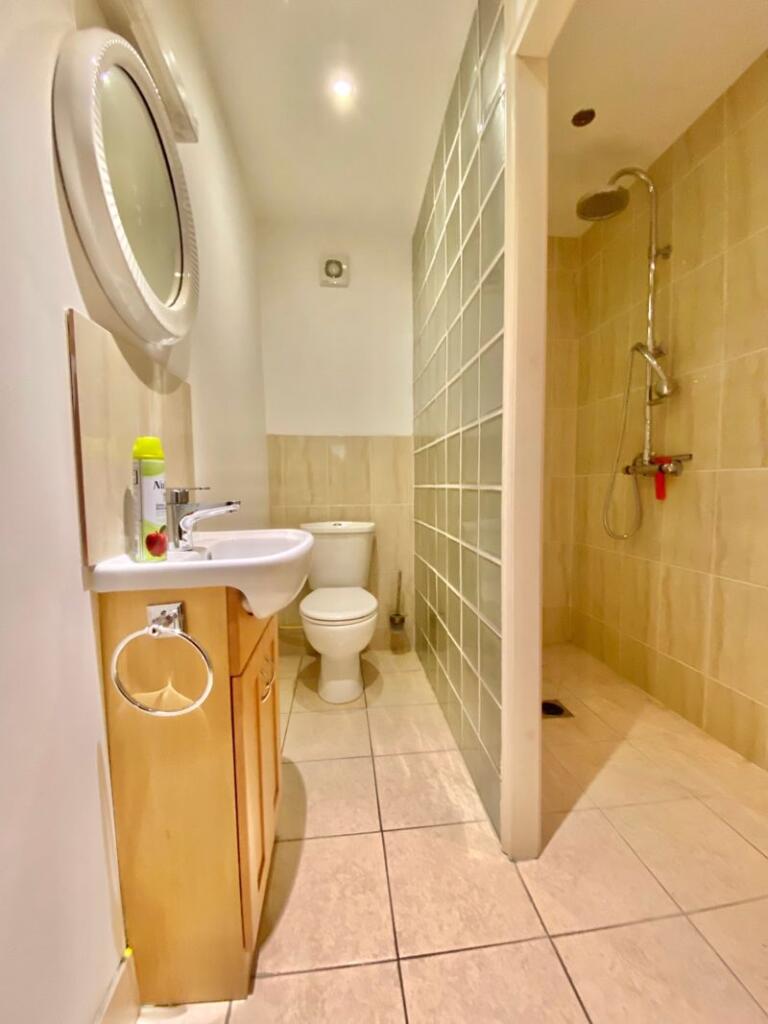 The Shower/Cloakroom