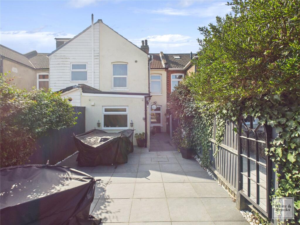 Rear of Property