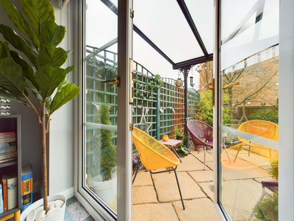 Sitting Room onto garden