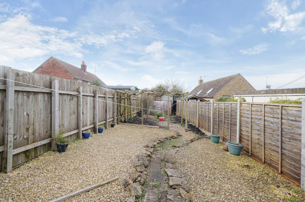 Rear garden