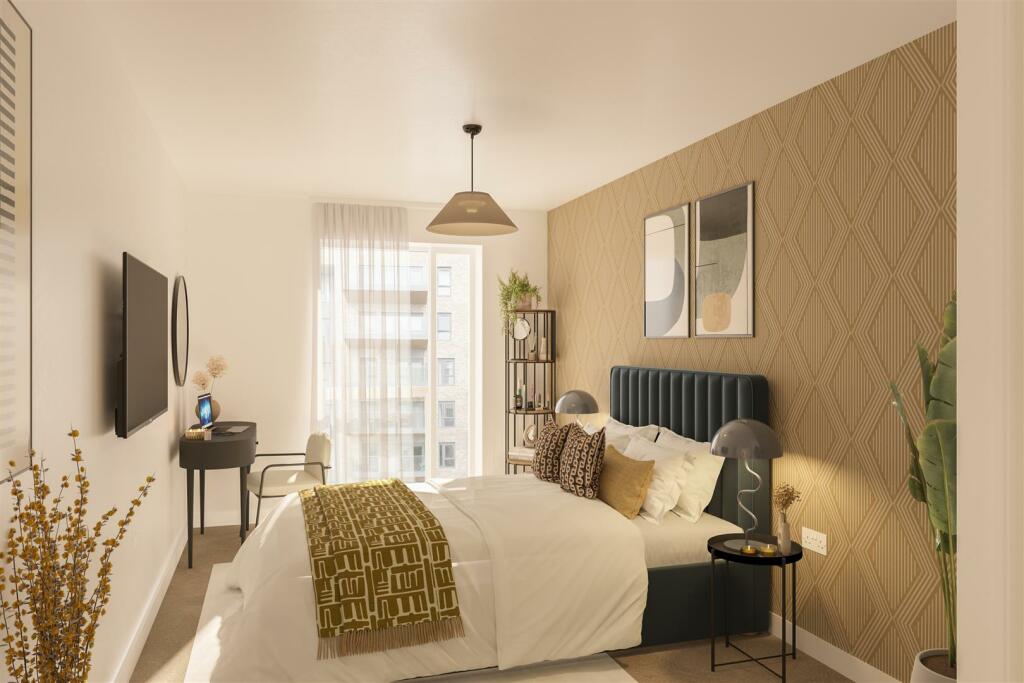 Plot 3071_Beaufort Park_Origin_Bedroom_Still Inter