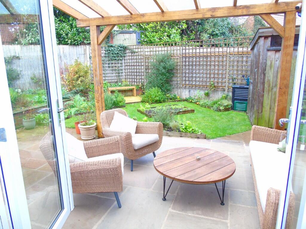 cover seating area