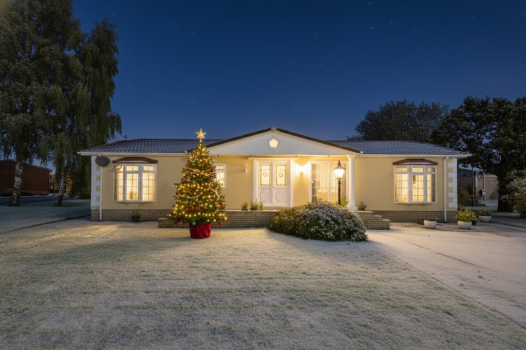 Exterior Christmas Themed