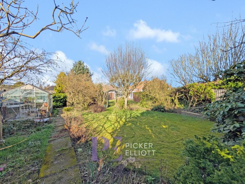 To the Rear of the Property