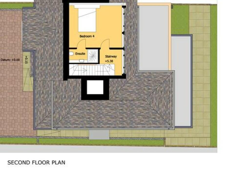 second floor plan