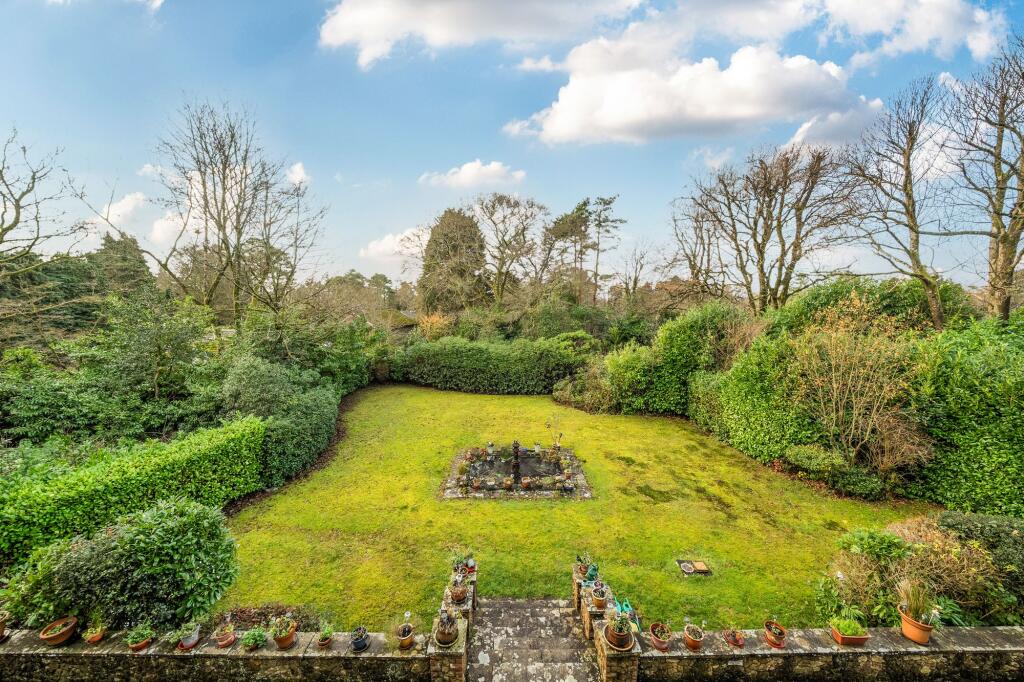 Communal Garden With Pond