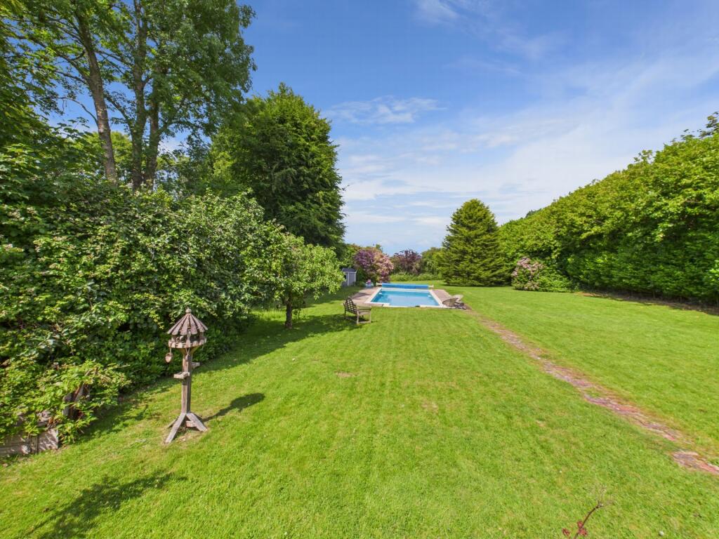 Rear garden