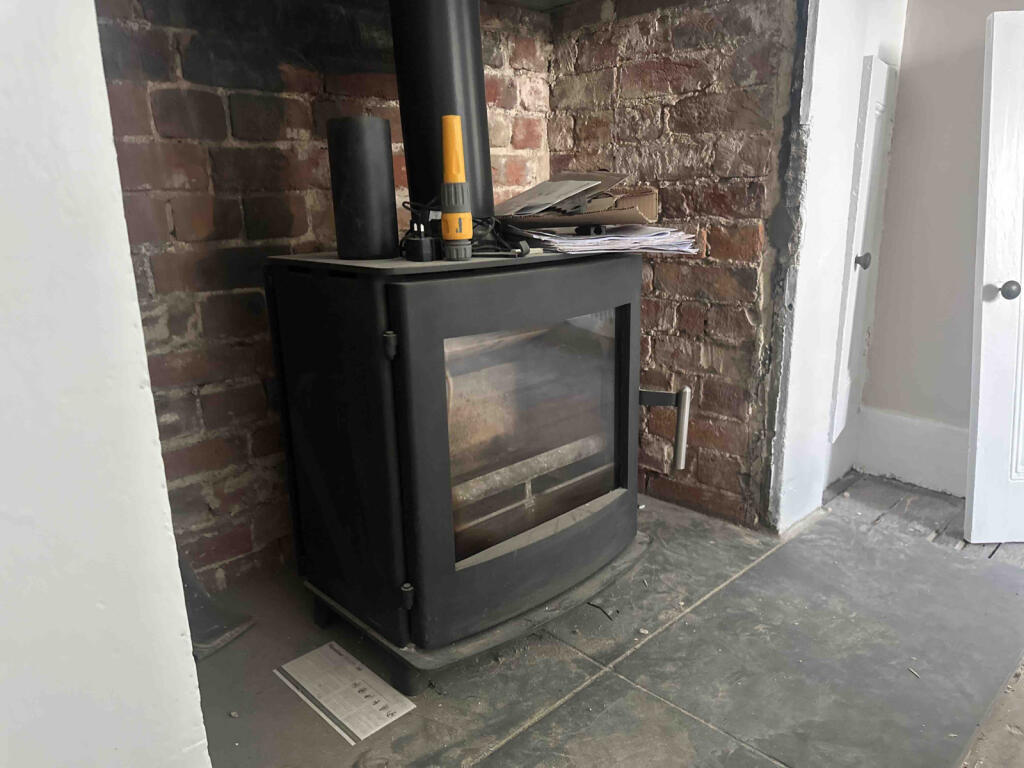Woodburner - living room