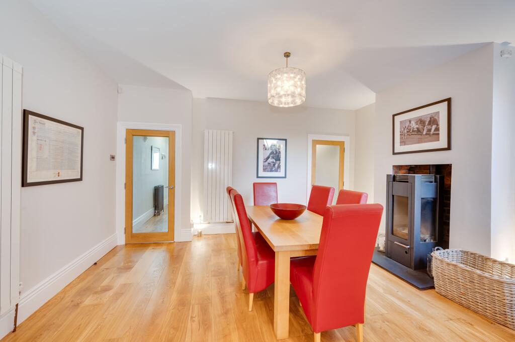KITCHEN, DINER AND LIVING ROOM