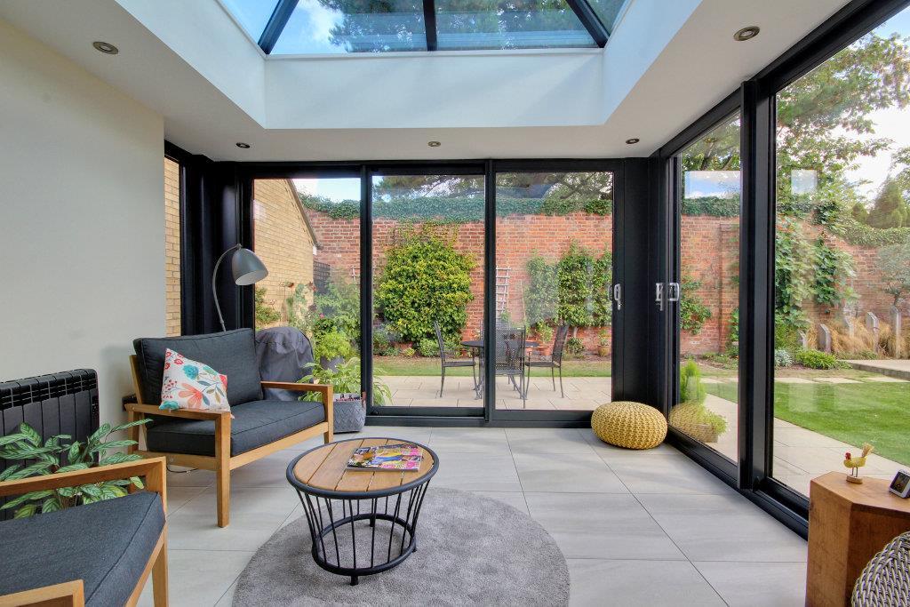 Orangery overlooking the beautiful garden
