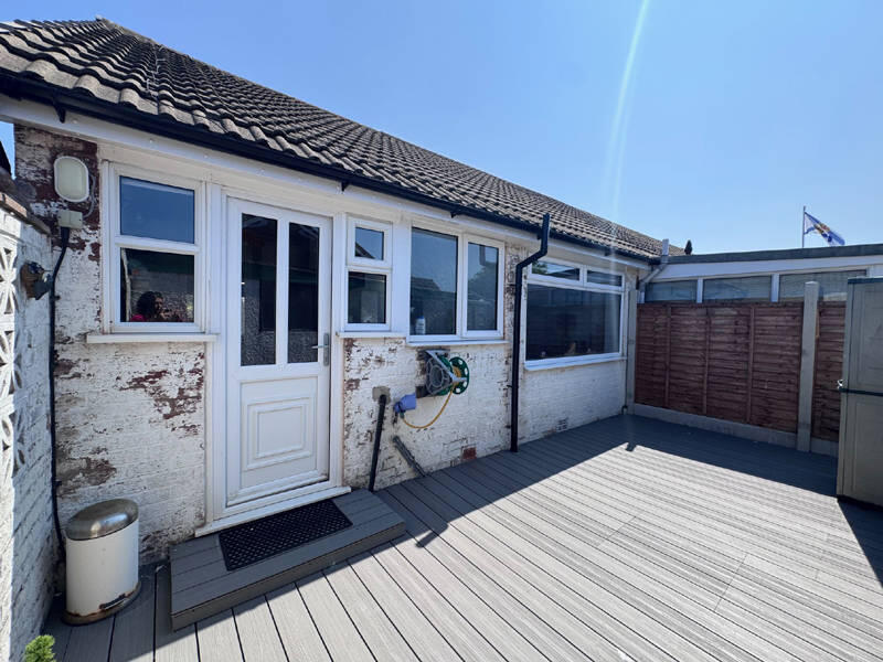 Rear of Property