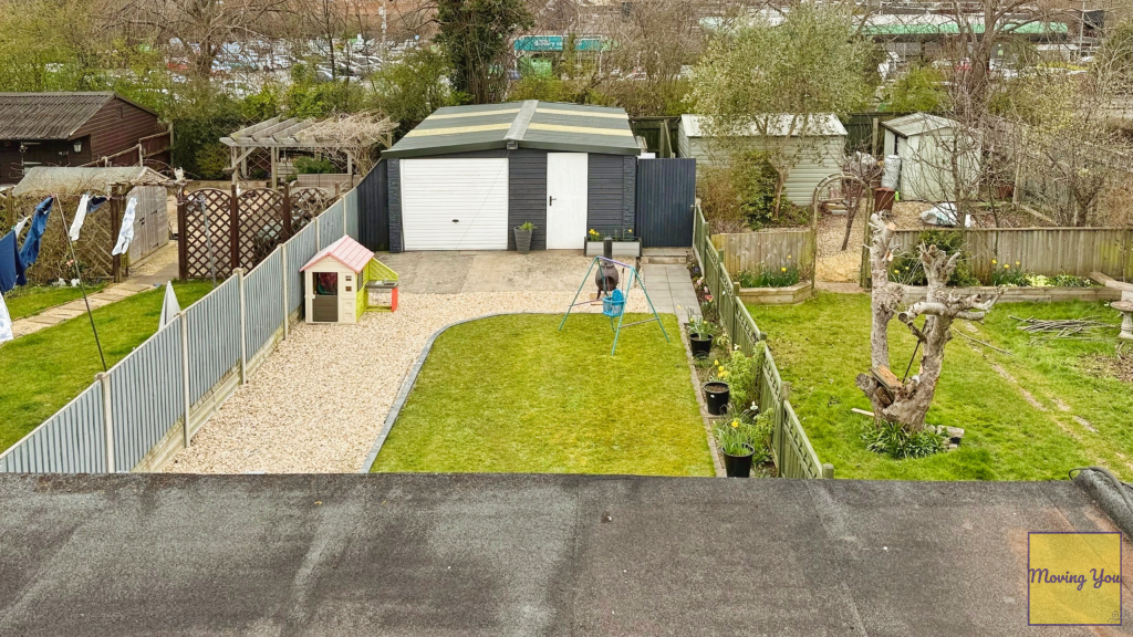 View of the garden