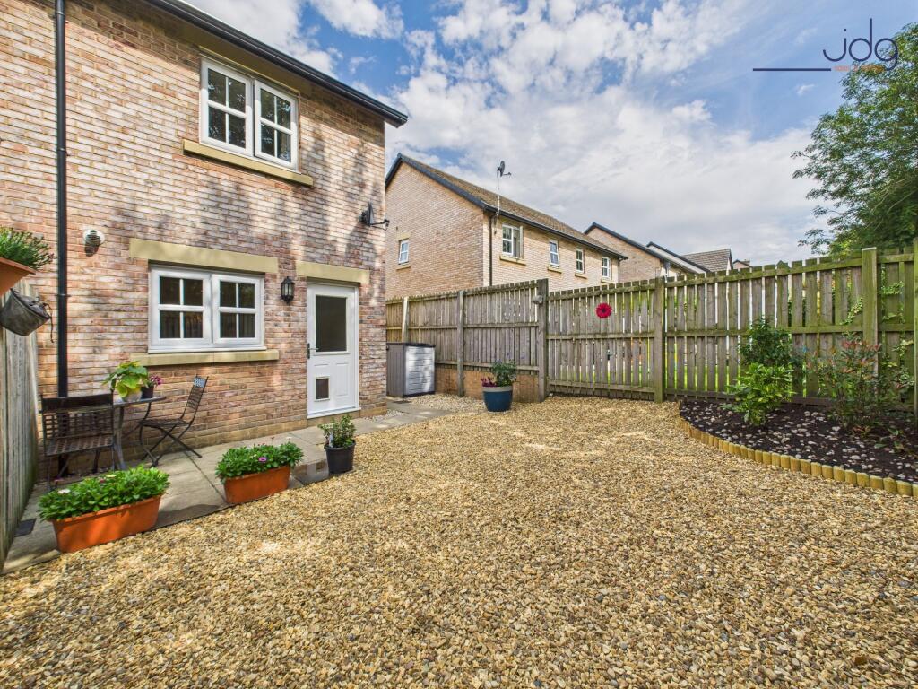 Rear of the property