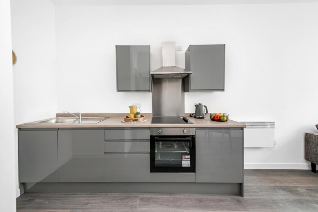 Open Plan Kitchen and Living Area