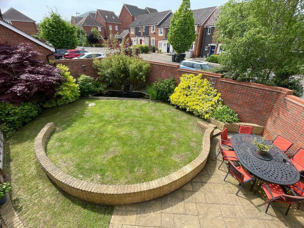 Private walled garden