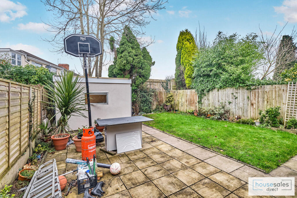 Rear of Property