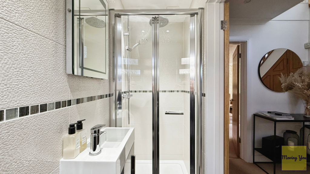 Downstairs shower room