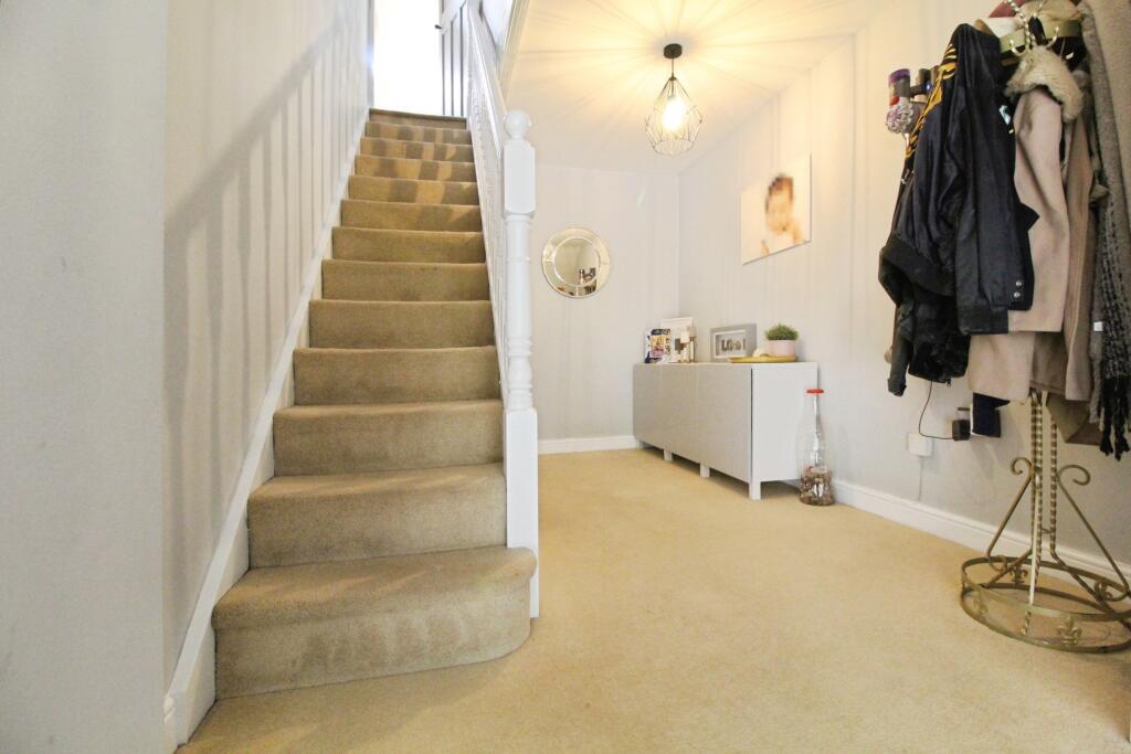 Stairs to first floor