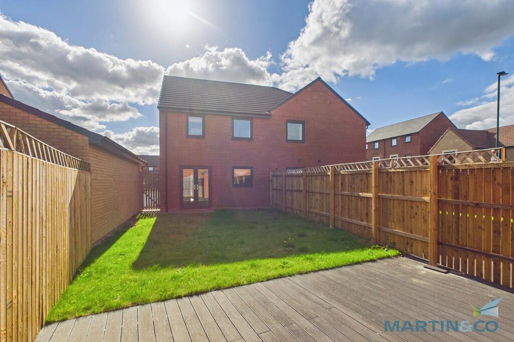 Rear of Property