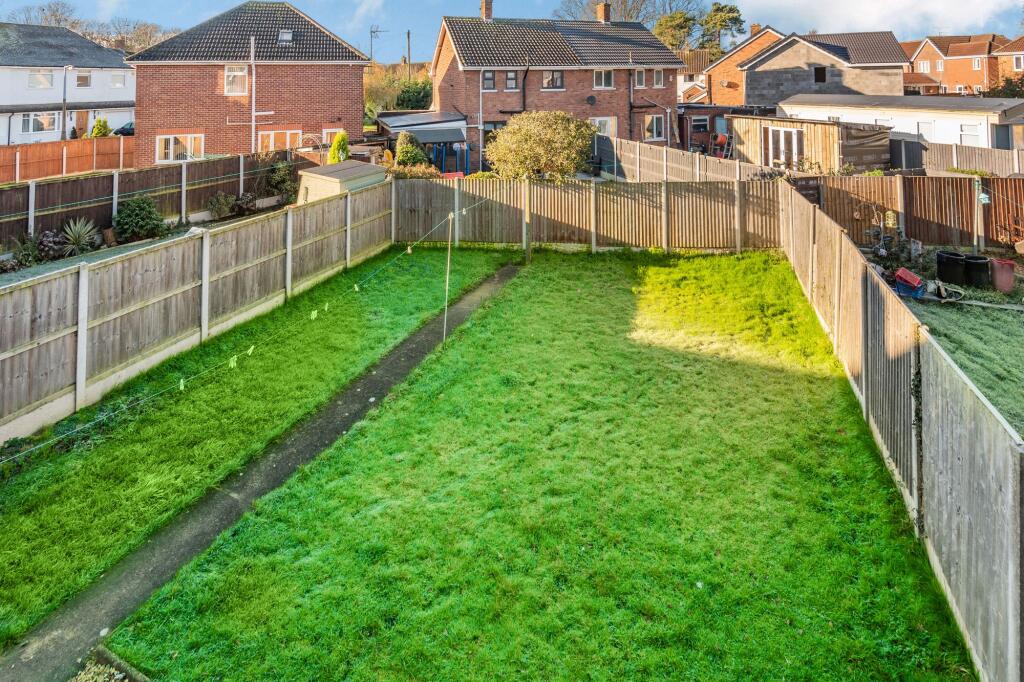 Rear garden