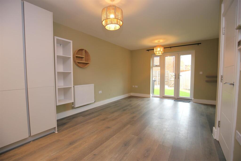 Kitchen/Living/Dining Area