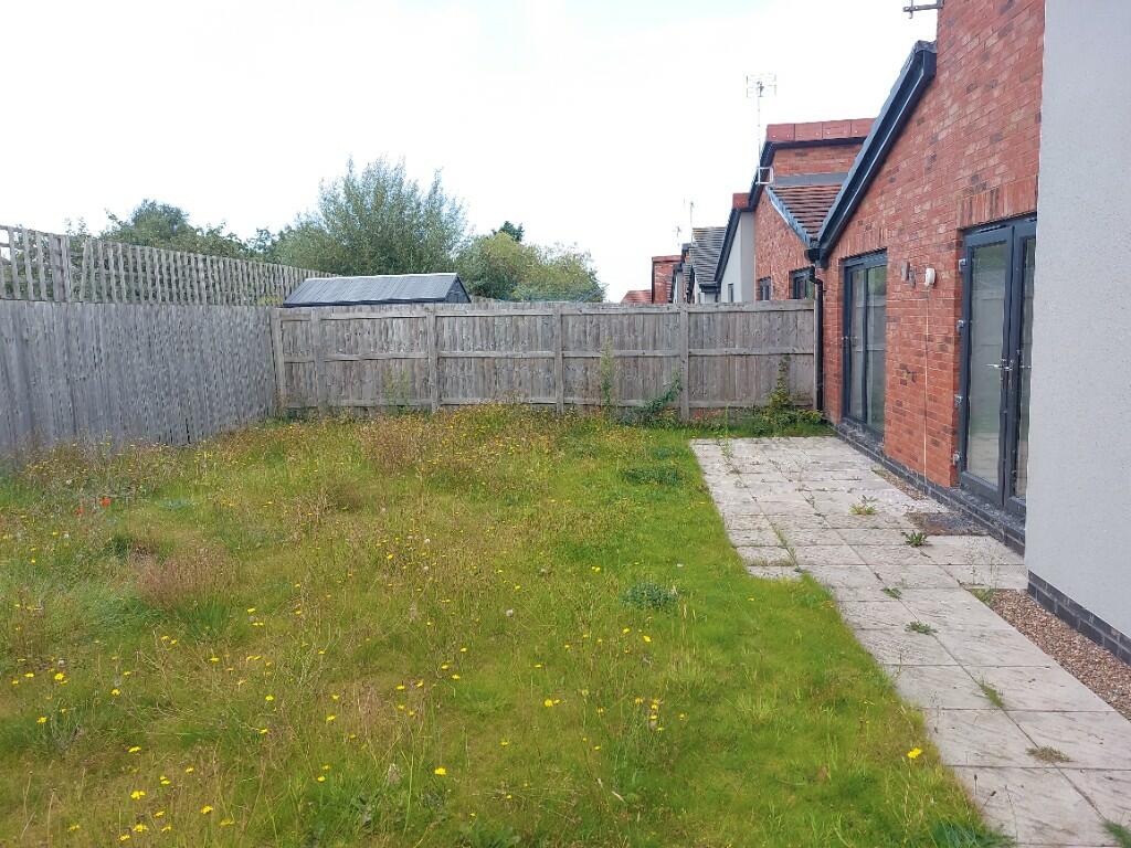 Rear garden