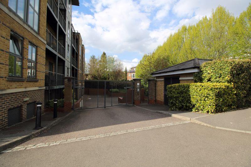 ENTRANCE TO THE SECURE UNDERGROUND PA...