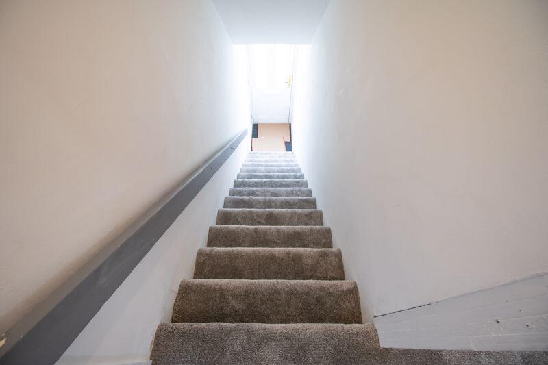 Stairwell to the upper floor