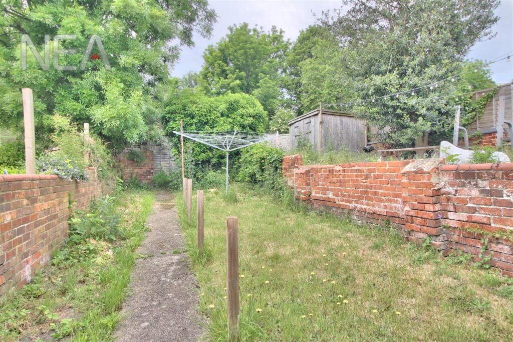 Rear garden