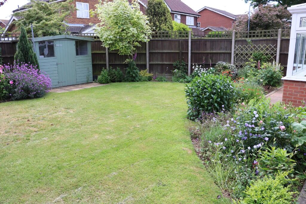 Rear garden