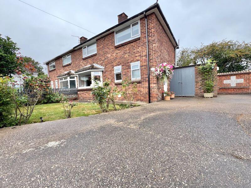Driveway and front 