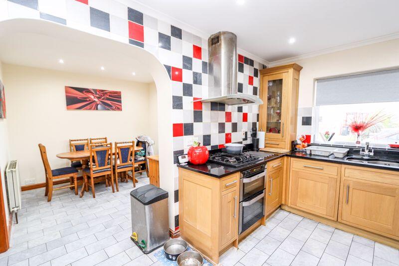 Kitchen into Dining Room